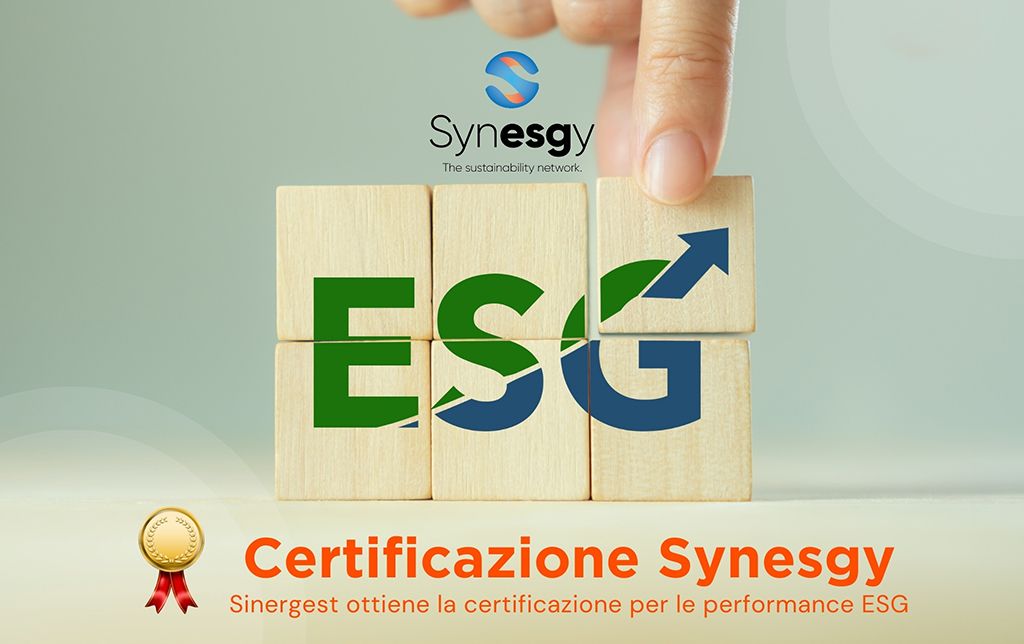 Certificazione Synesgy: Sinergest rafforza il proprio impegno ESG