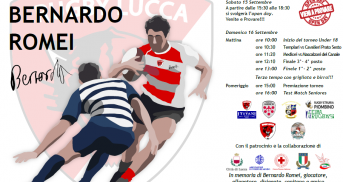 Sinergest con il Rugby Lucca in ricordo di Bernardo Romei