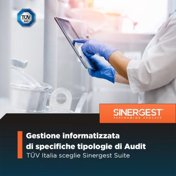 TÜV Italia sceglie il Software Gestione Audit Sinergest Suite